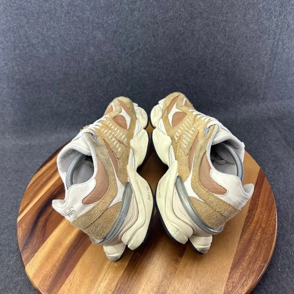 New Balance 9060 U9060HMT Great Plains Tan White Suede Mesh Men's 9.5 Sneakers
